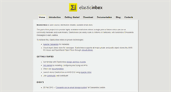 Desktop Screenshot of elasticinbox.com