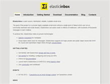 Tablet Screenshot of elasticinbox.com